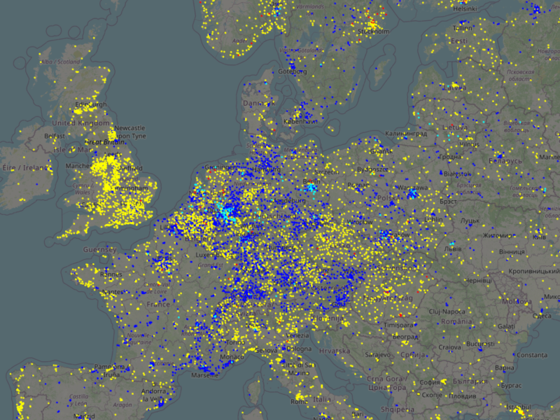 Screenshot des Tools Public Transport Stop Analysis