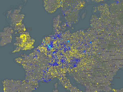 Screenshot des Tools Public Transport Stop Analysis